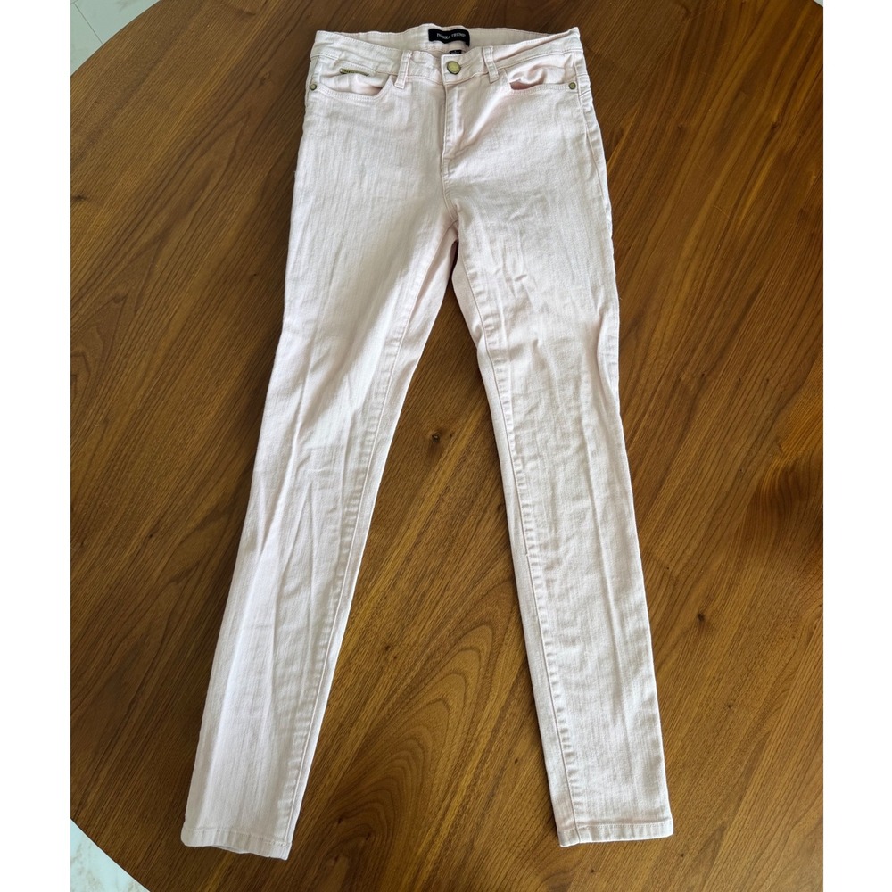 Ivanka Trump Pink Mid Rise Skinny Sculpting Jeans Size 6 Pastel Denim Pants